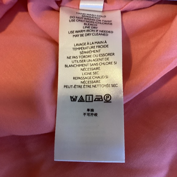 Anthropologie Danielle Duer Tiered Mini Skirt Womens Small Tangerine Fairycore - Picture 10 of 14